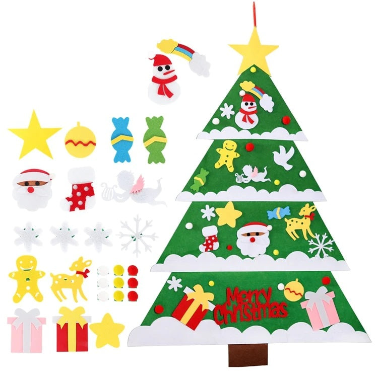 Árvore de Natal de Feltro Kids