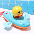 Brinquedo para banho Pato no barquinho